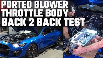 2020 GT500 | Ported Blower Test - 900+ HP Possible on Stock Supercharger Pulley?!