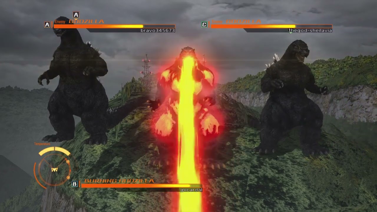 Escaping the map Part 2 #godzilla #heiseigodzilla 