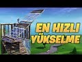 Fortnite'da En Hızlı Yükselme Tekniği! (90 Derece Dönüş Nasıl Yapılır?)