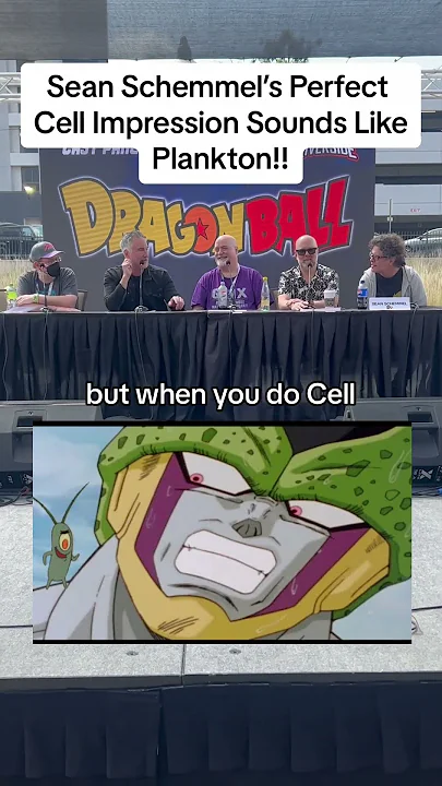 Sean Schemmel’s Perfect Cell Impression Sounds Like Plankton #Shorts