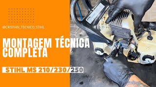 Montagem Técnica Completa Stihl Ms 210230250