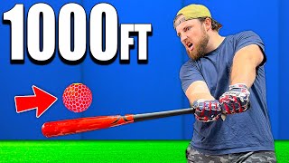 Can I Hit The World's Bounciest Ball 1000 Feet?