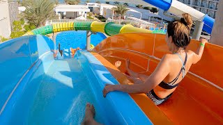 Aquaracer Water Slide at Riu Dubai