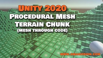 Procedureal Mesh Terrain Chunk (mesh thru code) Unity 2020