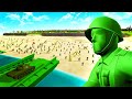 Green ARMY MEN D-DAY in RAVENFIELD?! - Incredible WW2 Toy Soldiers Battle!