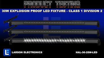 30W Explosion Proof LED Fixture - Class 1 Division 2 - 3