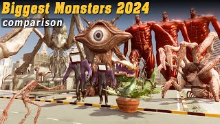 Biggest Monsters 2024 | 3D Size Comparison