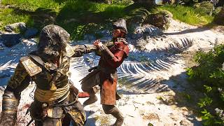 AC Black Flag Resynced - Brutal Combat & Stealth Kills Gameplay
