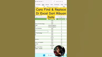 CARA FIND & REPLACE DI EXCEL #excelindonesia #trikexcel #exceltutorial