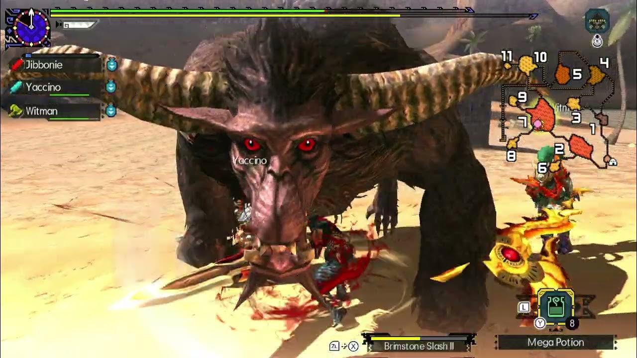 MHGU 6 Hub Quest 6★ Rajang YouTube