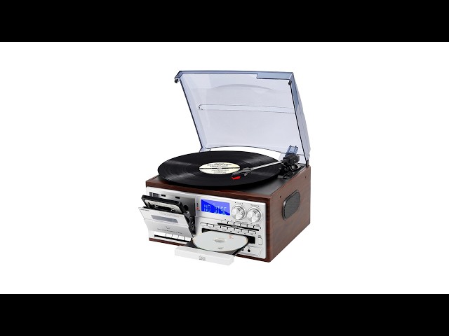 Review: MUSITREND 9-in-1 Record Player Vintage Bluetooth Turntable