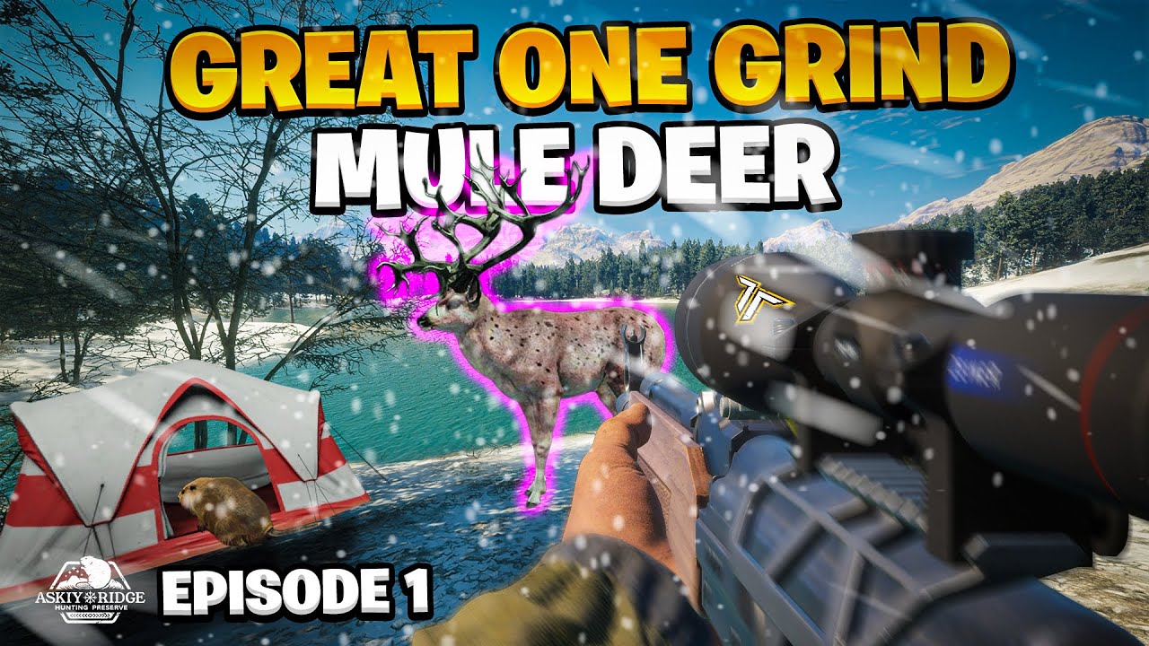 🔴 🔴 Mule Deer Grind - Askiy Ridge - Episode 1 - YouTube
