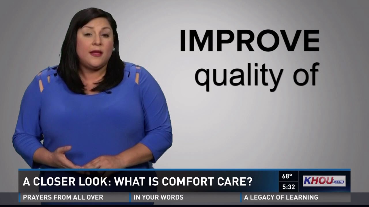 A Closer Look What Is Comfort Care Youtube
