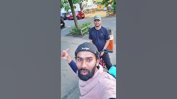 Food Delivery In Denmark Wolt | Denmark Vlog | Suhel Ahmed Vlog #shorts #fooddelivery #wolt