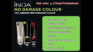 Inoa Tutorial. All about ammonia-free hair color Inoa by Loreal Professionnel