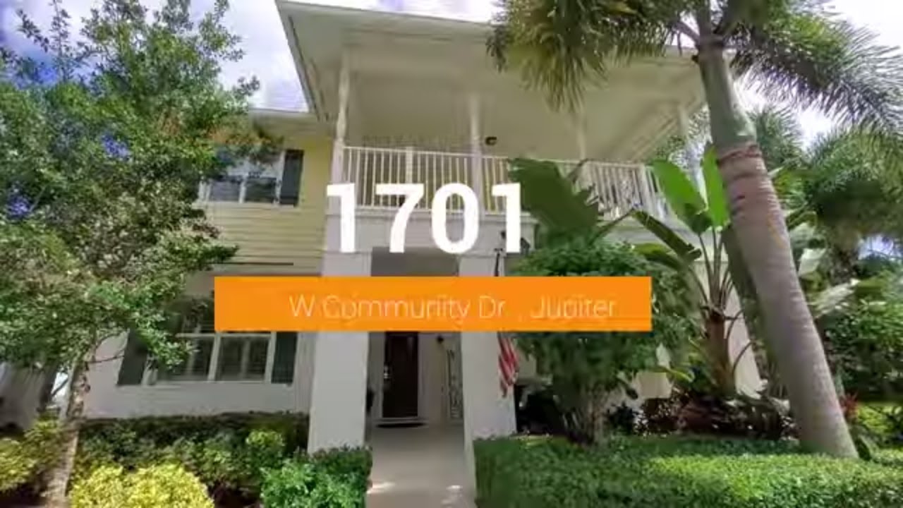 Jupiter Pool Home For Sale 849,990 5 bedrooms 4 baths 3,464 sf