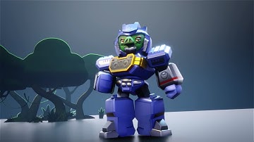 Angry Birds Transformers: Chef Pig as Soundwave