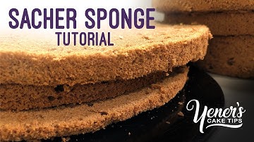 Sacher Sponge Tutorial | Yeners Cake Tips with Serdar Yener from Yeners Way