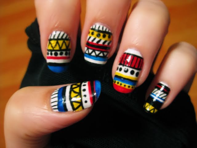7. Tribal Toe Nail Designs for Weddings - wide 3