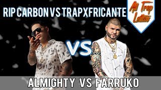 Tiradera: Respuestas de Farruko a Almighty (Rip Carbon) Audio Official | All Trap Latino