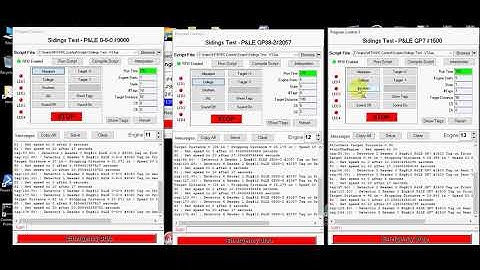 RFID On My Train Layout - Part 6 - Running 3 Tag Scripts - Screen Capture