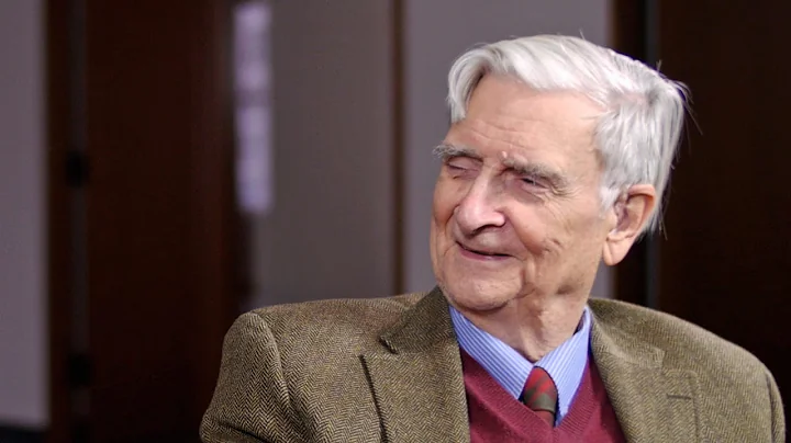 E.O. Wilson explains the meaning of human existence