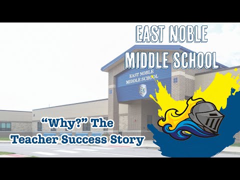 This week's video in the series comes to you from East Noble Middle School. We had the pleasure of sitting down with Rory Field who answered our simple question, why teach? In this video you'll hear what motives and inspires him, advice to teachers new into the teaching world, and more. "Why?" The Teacher Success Story from East Noble Middle School