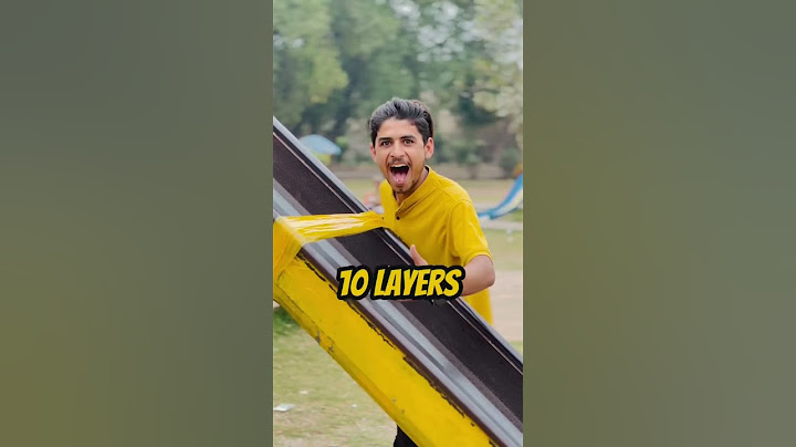 How Many Cello Tape Layers Will Prevent Slipping From The Slide ?🤔#shorts