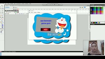 Tutorial Membuat Animasi Game Quiz Menggunakan Aplikasi Macromedia flash 8
