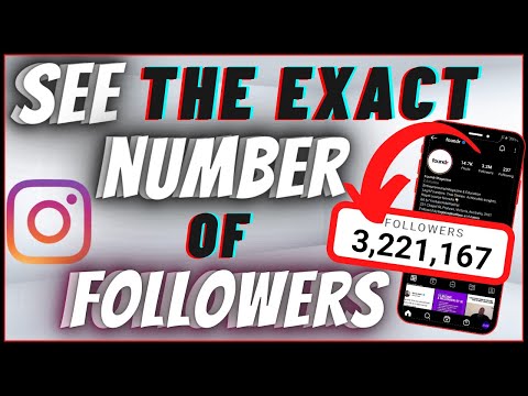 How To See Exact Number Of Followers On Instagram | Simplest Guide on Web
