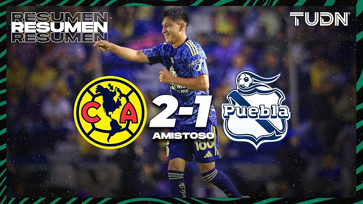 HIGHLIGHTS - América 2-1 Puebla | Amistoso - 2025 | TUDN
