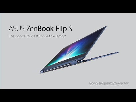 The World’s Thinnest Convertible Laptop - ZenBook Flip S | ASUS