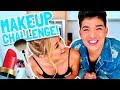 TRANSFORMING INTO MY GIRLFRIEND! (Make Up Challenge)