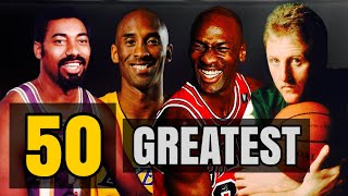 The 50 Greatest Players of All Time... according to me