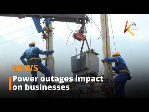 Power outages that affect commercial companies