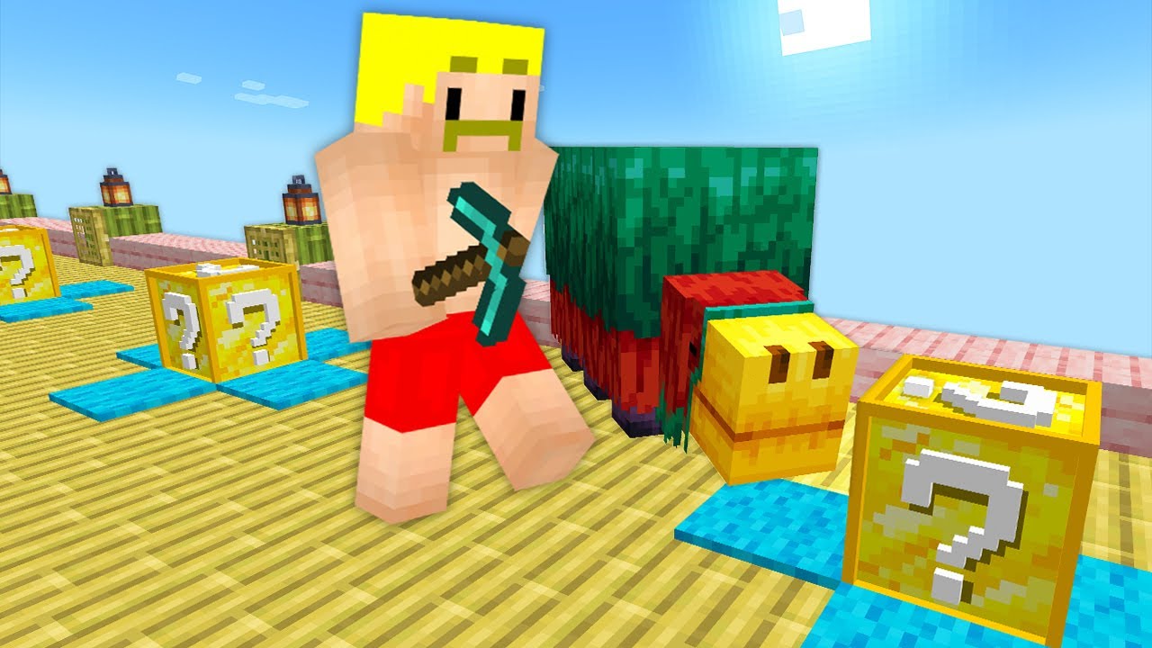 マイクラ】1.20ラッキーブロックレース！ - YouTube