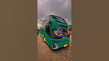 Cinematic bus mania# bus Basuri Strobo mata#busbasuri#busmania#strobomata#buspariwisata#short#bus
