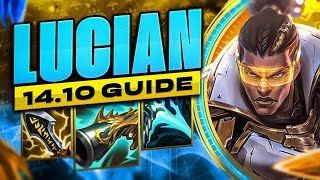 How to Play Lucian - 14.10 Lucian ADC Gameplay Guide | League of Legends