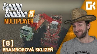BRAMBOROVÁ SKLIZEŇ! | Farming Simulator 19 Multiplayer #08