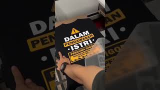kaos keren dengan kata kata dalam pengawasan istri😎😎😎😎#tiktokshop #shorts #kaos