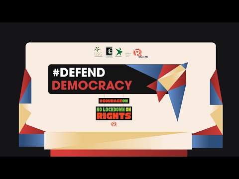 #DefendDemocracy: Webinars on what communities can do to fight  anti-terror law