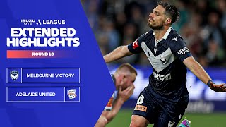 Melbourne Victory v Adelaide United - Extended Highlights | Isuzu UTE A-League 2023-24 | Round 10