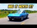 My 1966 Chevy Corvette 427 Coupe is FINALLY FINISHED (Totaling up the cost)
