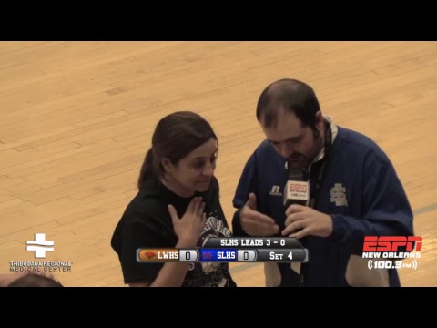 South Lafourche vs Landry Walker (1st round playoffs Bi-District Volleyball)