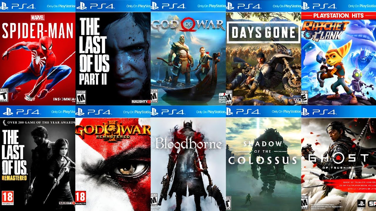 Top 15 Best PS4 Games of All Time  Best Playstation 4 Games 