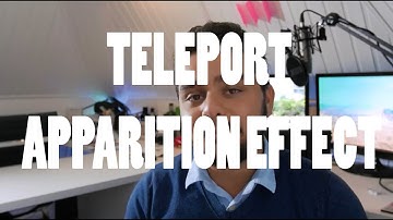 Harry Potter Teleport Apparition Effect in After Effects - VFX TUTORIAL