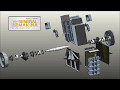 SolidWorks | Exploded View Animation (Jaw Stone Crusher Machine)