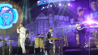 Video thumbnail of "Foster the People- I Would Do Anything For You- Gibson Amphitheater- Los Angeles, CA 7/1/12"