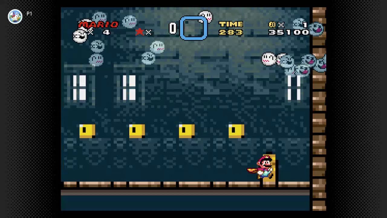 Super Mario World (NTSC) - Donut Ghost House - Secret Exit 281 - YouTube