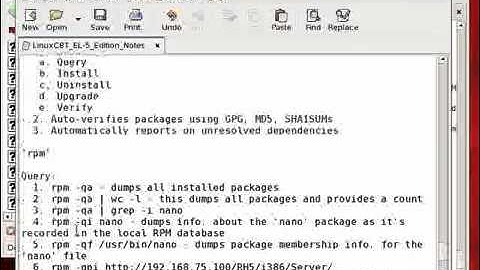 Redhat Enterprise linux 5 RPM Package Management Part3   YouTube